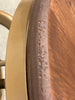 Bronze Solid Wood Adjustable Height Side Table/Stool
