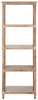 Odessa 5-Tier Bookcase, Washed Natural Pine #LX4063