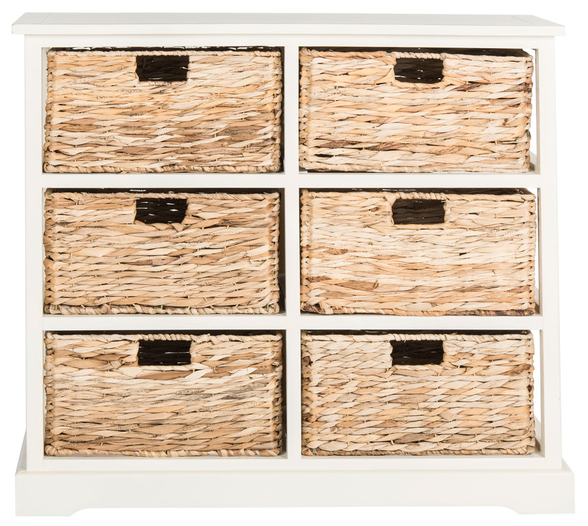 Keenan Distressed White Storage Chest #LX4520