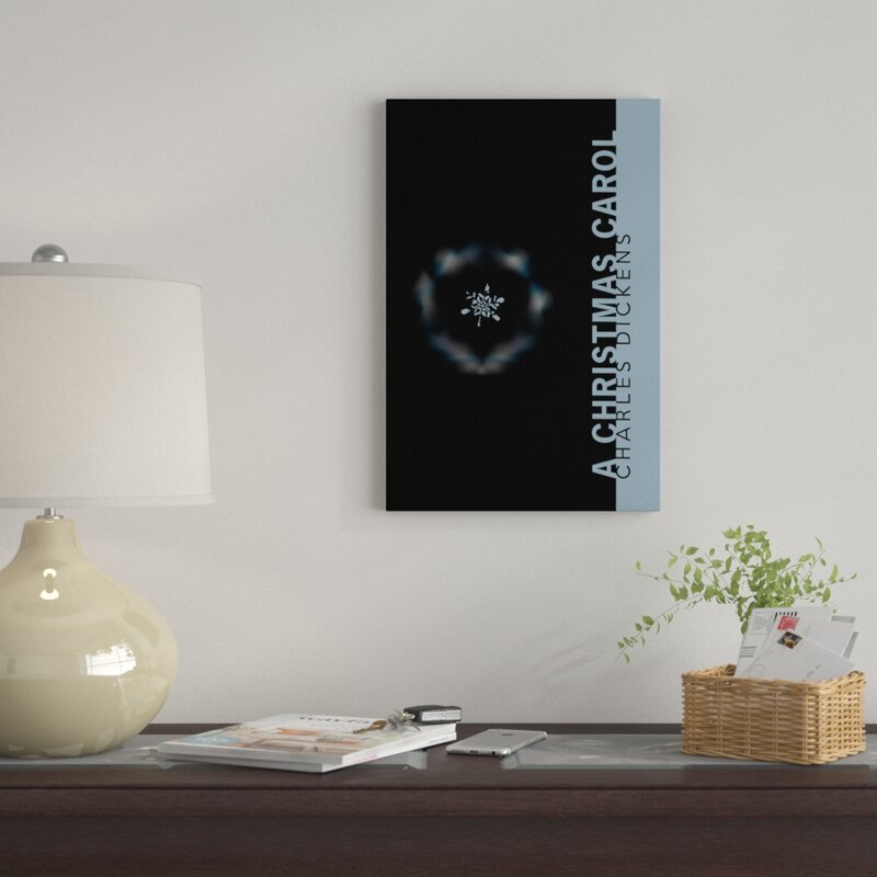 'A Christmas Carol By Nick Fairbank' By Creative Action Network Graphic Art Print on Wrapped Canvas, LC153