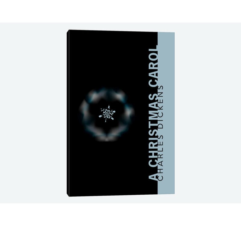 'A Christmas Carol By Nick Fairbank' By Creative Action Network Graphic Art Print on Wrapped Canvas, LC153