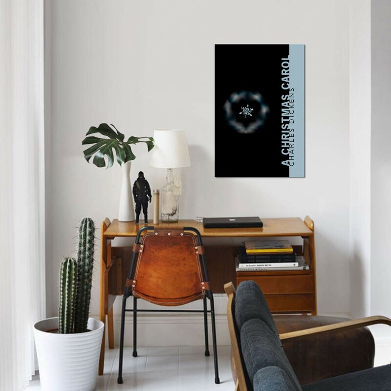 'A Christmas Carol By Nick Fairbank' By Creative Action Network Graphic Art Print on Wrapped Canvas, LC153