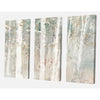 A Woodland Walk Into The Forest V - 3 Piece Wrapped Canvas Painting