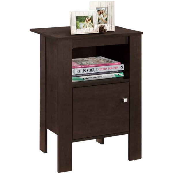 Aadi Nightstand Cappuccino: LX2057