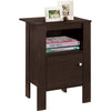 Aadi Nightstand Cappuccino: LX2057
