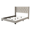 King Warm Gray Aadvik Upholstered Bed