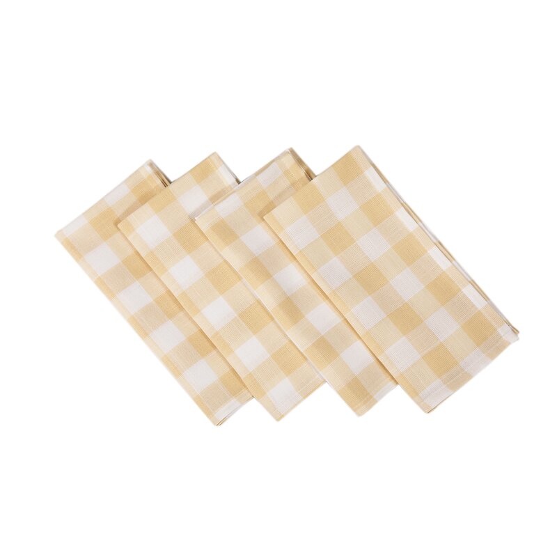 Yellow Aafreen 20" Napkin (Set of 4) B22-DS74