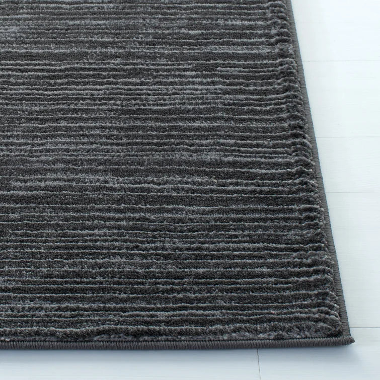 Aaishah Area Rug in Gray, Rectangle 2' x 3'