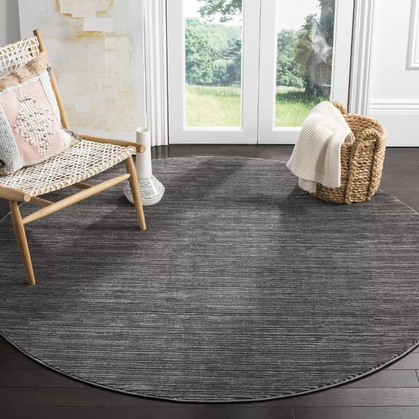 Aaishah Area Rug in Gray 11' Round