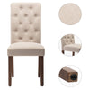 Aalderich Tufted Upholstered Parson Chair (Set of 2) pc431