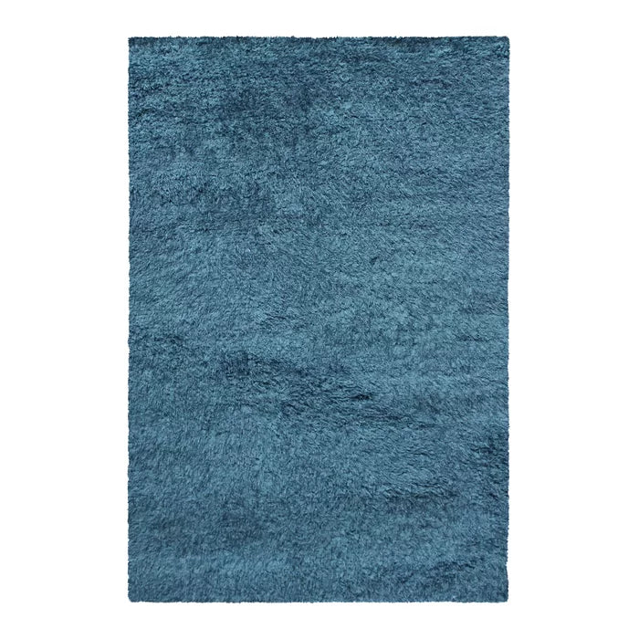 Aaliyah Handmade Shag Area Rug in Marina Rectangle