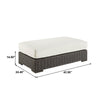 Aaliyah Outdoor Ottoman with Cushion K7644