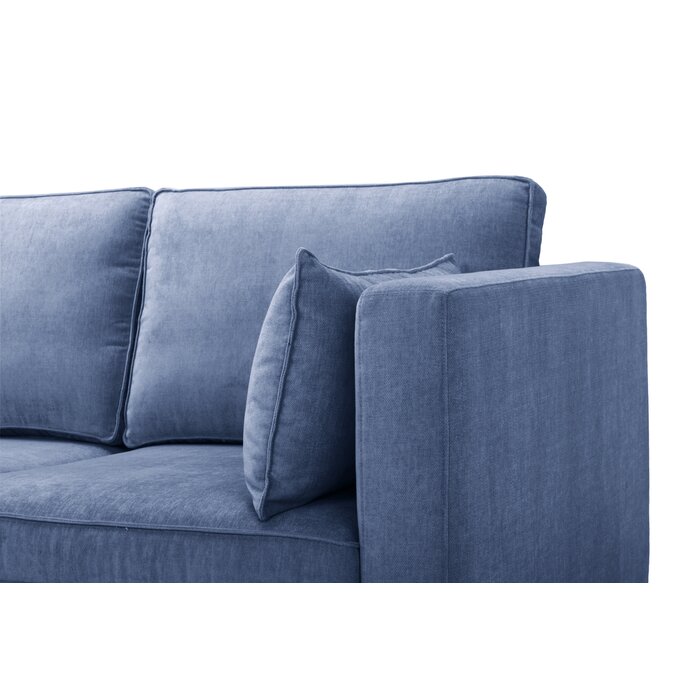 Aaron 88.98" Wide Reversible Sofa & Chaise OP009