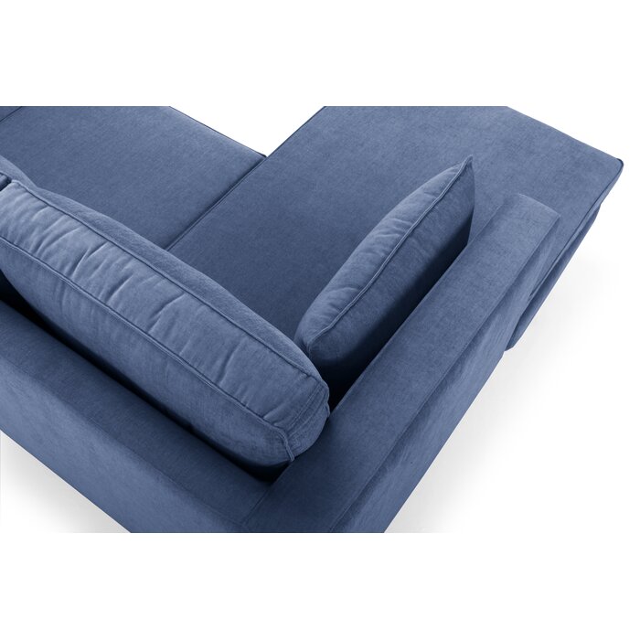 Aaron 88.98" Wide Reversible Sofa & Chaise OP009