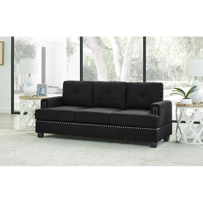 34'' H x 77.5'' W x 31'' D Aarryn Upholstered Sofa