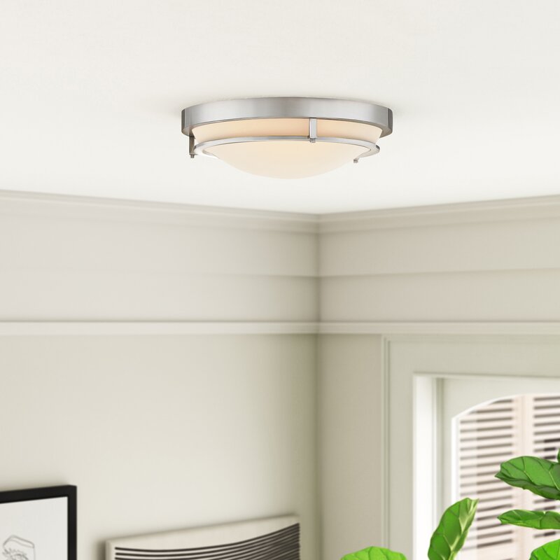 Aaru 2 - Light 13'' Simple Bowl Flush Mount