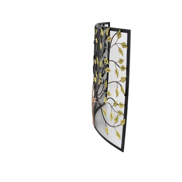 Aashay Single Panel Iron Fireplace Screen