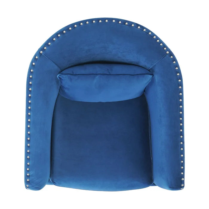 Abagail Upholstered Swivel Barrel Chair