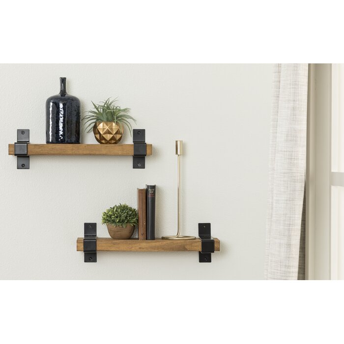 Abasi Industrial Grace Wall Shelf (Set of 2) #J147