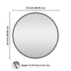 Abbate Accent Mirror CA230
