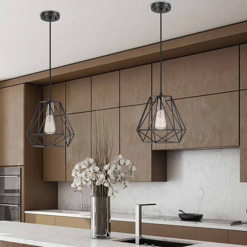 Abbeville 1 - Light Single Geometric Pendant TTR543