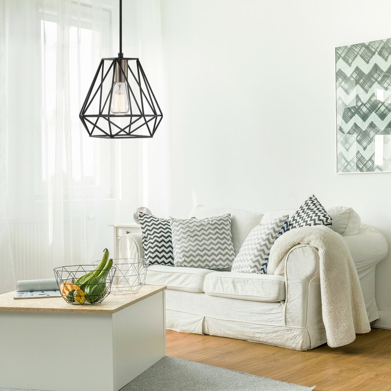 Abbeville 1 - Light Single Geometric Pendant TTR543