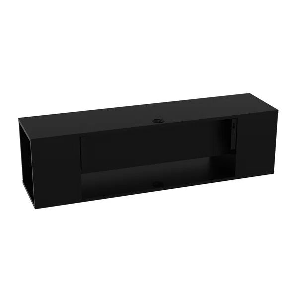 Black Abbie-James Floating TV Stand for TVs up to 70"