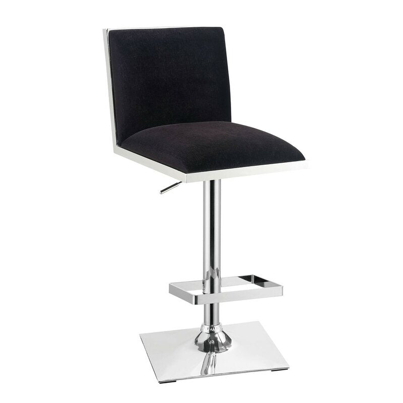 Abbigail Swivel Adjustable Height Bar Stool (Set of 2) CA207 (2 boxes)