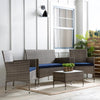 Abbondanzio Person Seating Group with Cushions, (Set of 3)