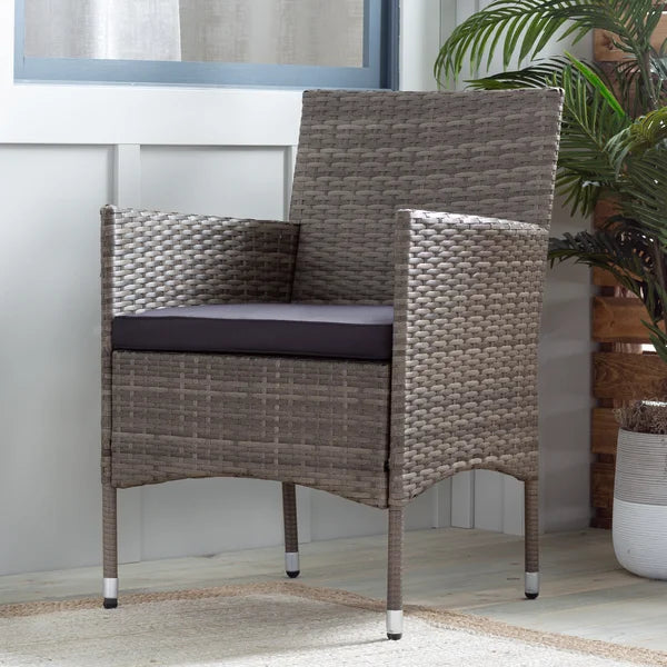 Abbondanzio Wicker/Rattan 4 - Person Seating Group with Cushions