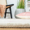 Abbott Handmade Tufted Wool Orange/Gray/Ivory Rug  Rectangle 5' x 8'