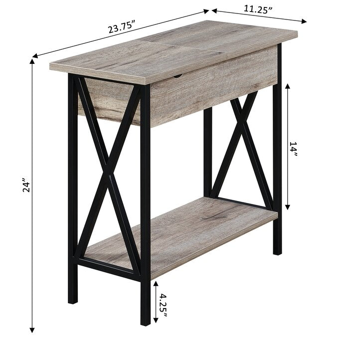 Abbottsmoor 24'' Tall End Table