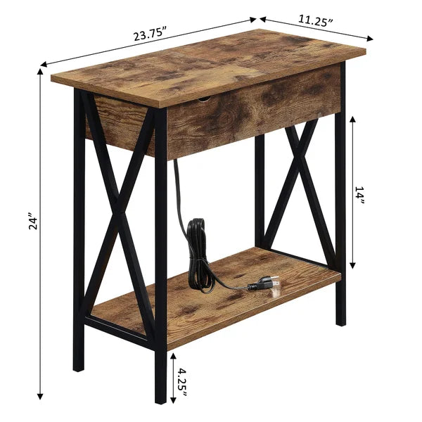 Abbottsmoor 24'' Tall End Table
