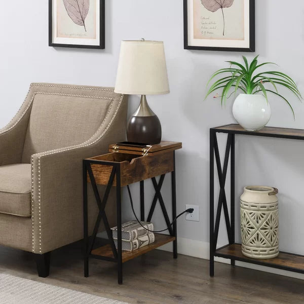 Abbottsmoor 24'' Tall End Table