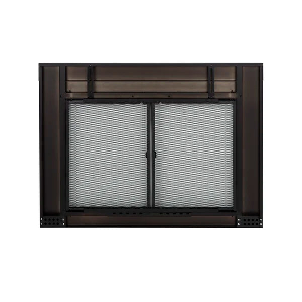 Abdal Cabinet Style Steel Fireplace Doors medium