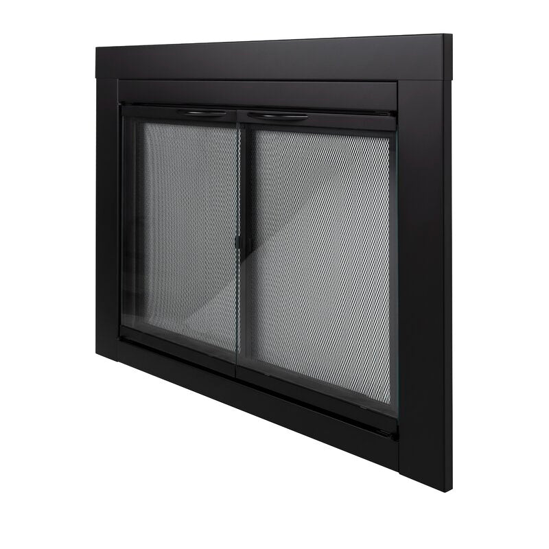 Abdal Cabinet Style Steel Fireplace Doors