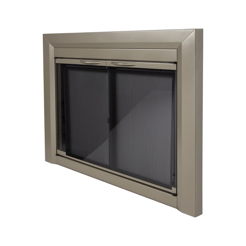 Abdala Cabinet Style Steel Fireplace Doors KB1038