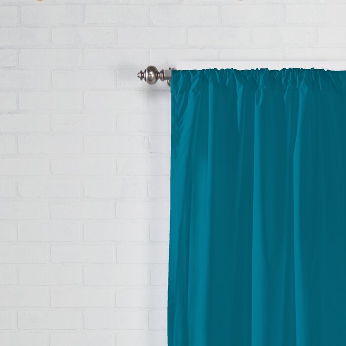 Abdera Solid Room Darkening Rod Pocket Curtain Panels (Set of 2) EE586