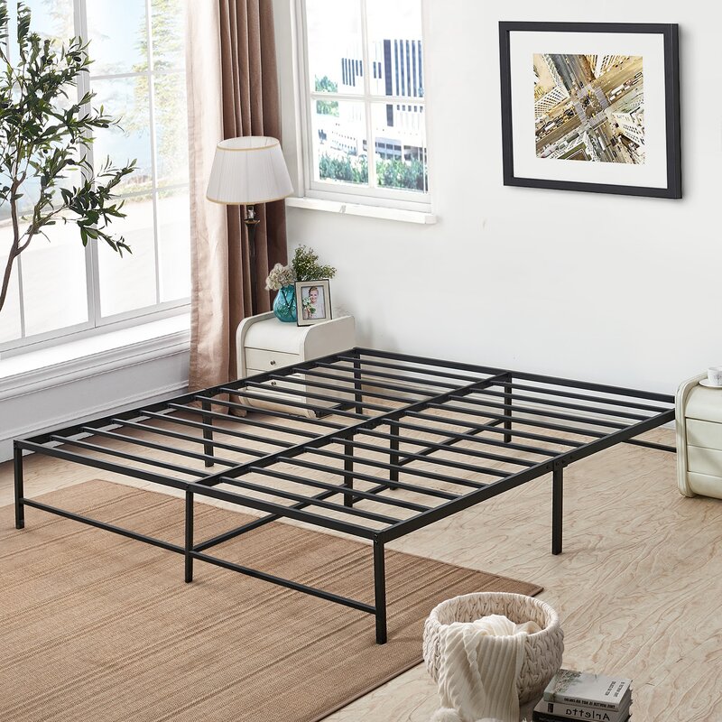 Abdiel KING Bedframe *AS-IS* 14.2'' HB341