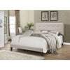 Abdiel Tufted Upholstered Low Profile Platform Bed, King