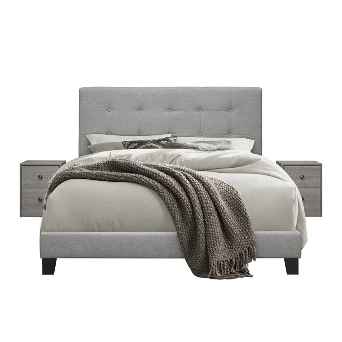 Abdiel Upholstered 3 Piece Bedroom Set, Queen