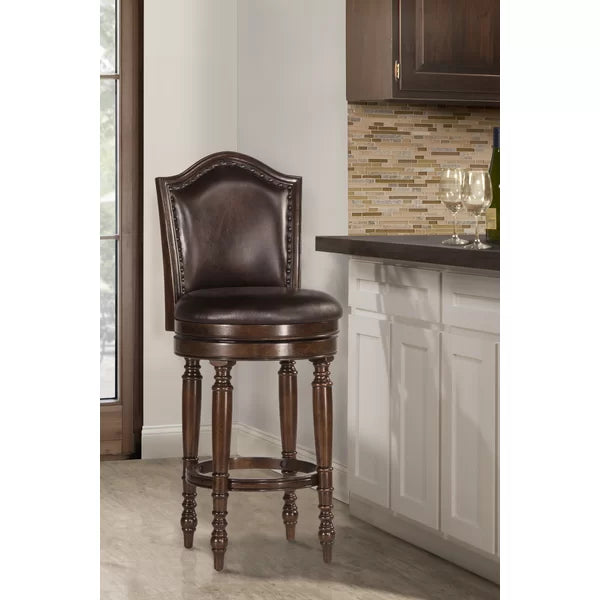 Abdullaah Swivel Bar Stool