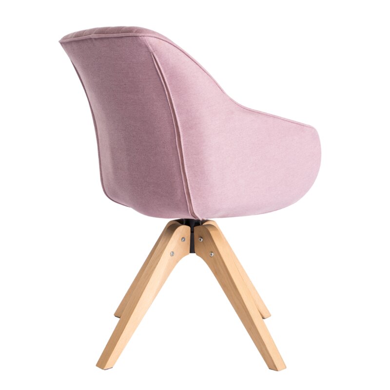 Aberdene 23'' Wide Tufted Swivel Armchair