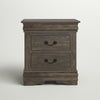 Abert Solid + Manufactured Wood Nightstand