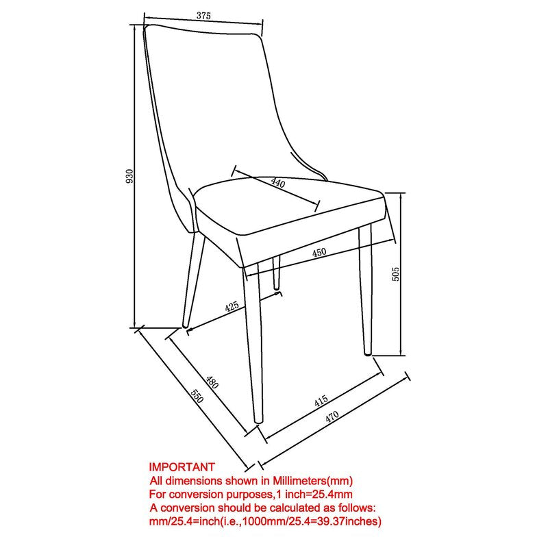 Abeyta Side Chair (Set of 2) MG645