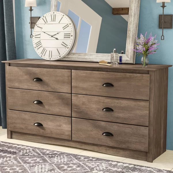 Abhainn 6 Drawer 59'' W Double Dresser
