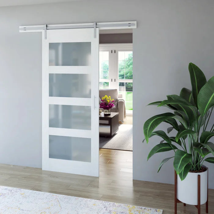Abhishekh Barn Door with Installation Hardware Kit