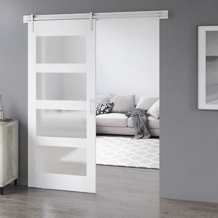 Abhishekh Barn Door with Installation Hardware Kit