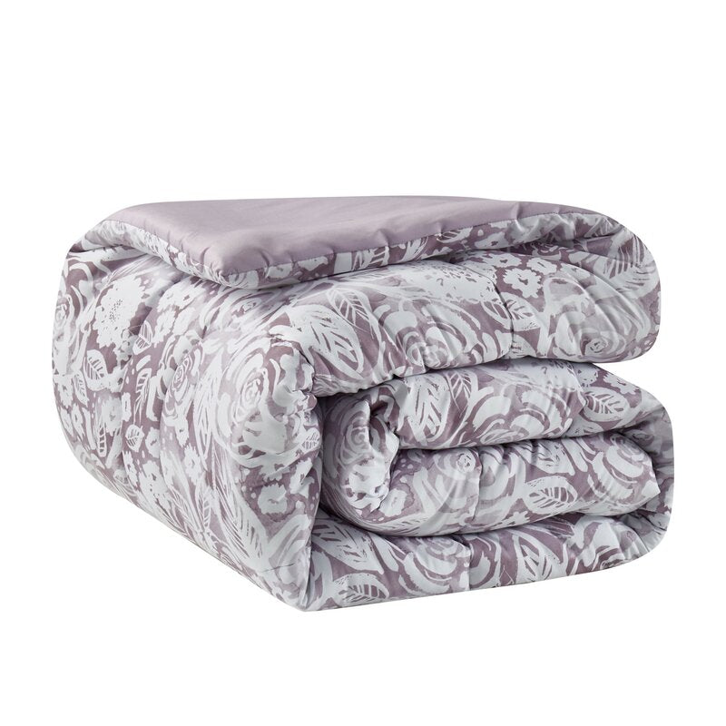 Abingdon Reversible  Floral 5 Piece Comforter Set RA135
