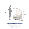 Abingdon Swivel Reclining Glider Nursery Chair